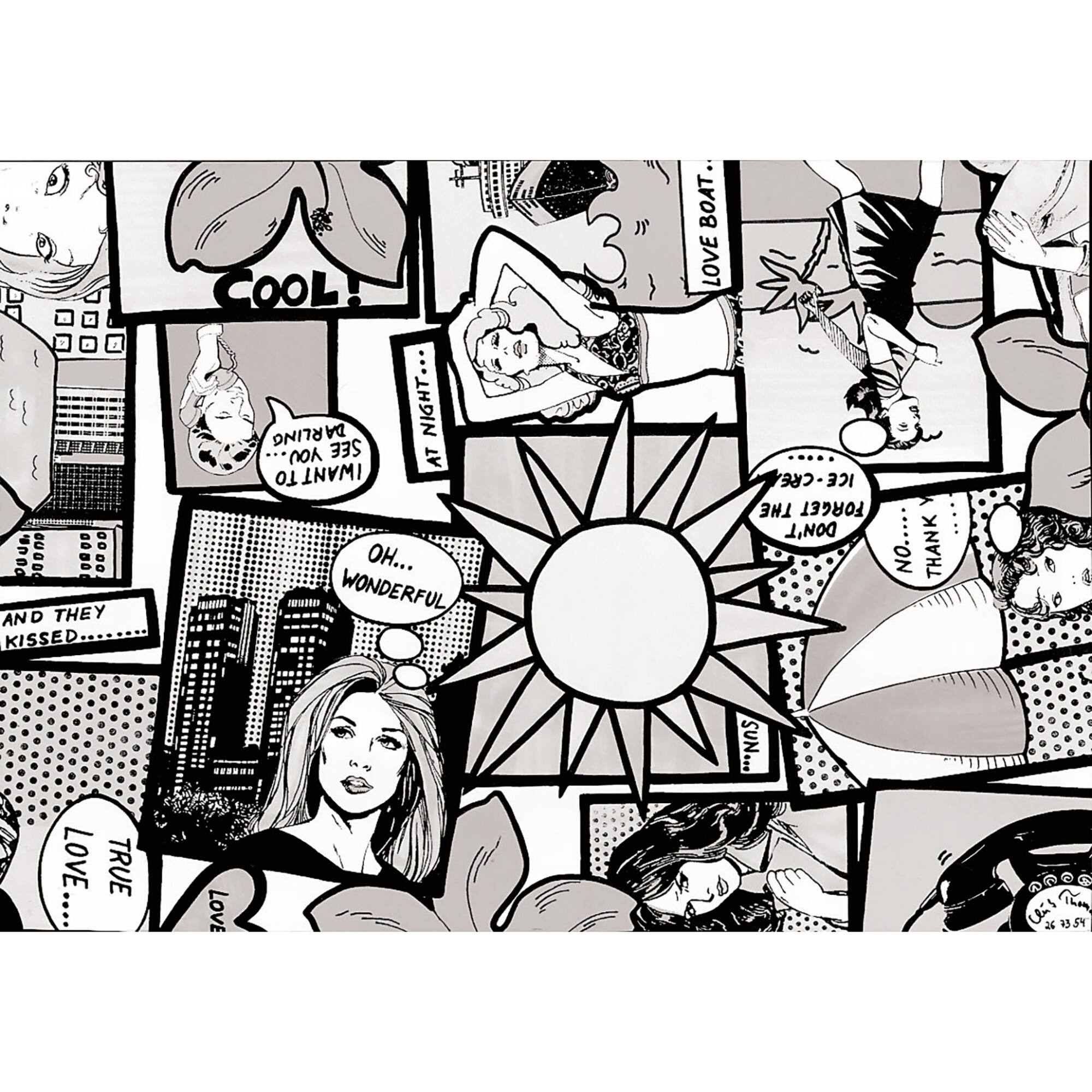Fablon Comic Adhesive Film, 2ct.